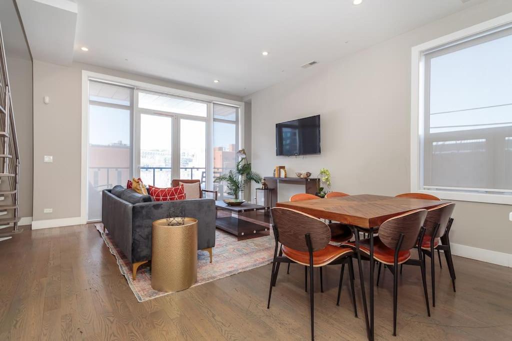 Breathtaking Downtown Penthouse A - Sleeps 11 Vila Chicago Exterior foto
