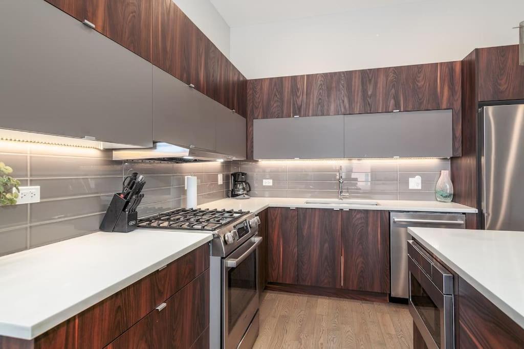 Breathtaking Downtown Penthouse A - Sleeps 11 Vila Chicago Exterior foto